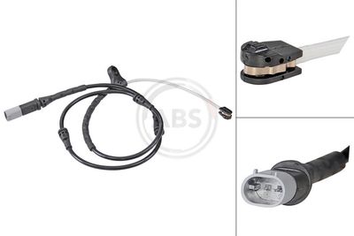 Warning Contact, brake pad wear A.B.S. 39696