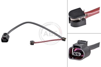 Warning Contact, brake pad wear A.B.S. 39969