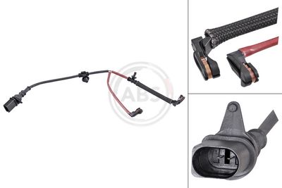 Warning Contact, brake pad wear A.B.S. 39970