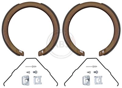 Brake Shoe Set, parking brake A.B.S. 9025