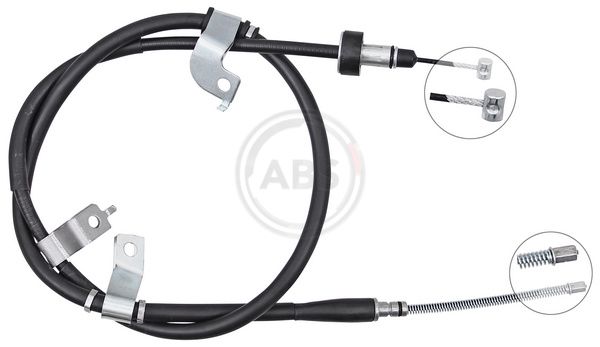 A.B.S. K10040 Cable Pull, parking brake