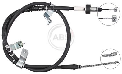 Cable Pull, parking brake A.B.S. K10043