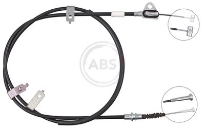 Cable Pull, parking brake A.B.S. K10049