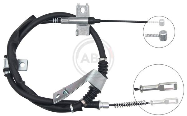 A.B.S. K10078 Cable Pull, parking brake
