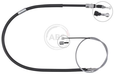 Cable Pull, parking brake A.B.S. K10094