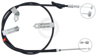 Cable Pull, parking brake A.B.S. K10253