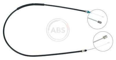 Cable Pull, parking brake A.B.S. K10308
