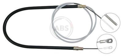 Cable Pull, parking brake A.B.S. K10326