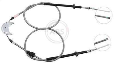 Cable Pull, parking brake A.B.S. K10665