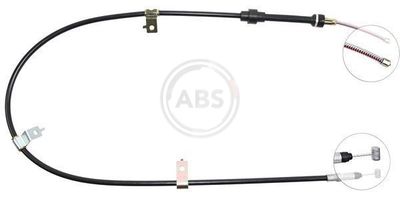Cable Pull, parking brake A.B.S. K10697