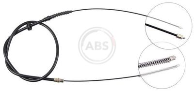 Cable Pull, parking brake A.B.S. K11196