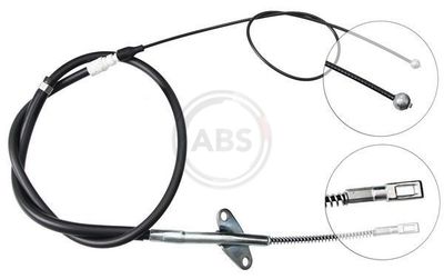 Cable Pull, parking brake A.B.S. K11317