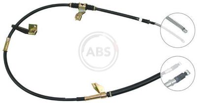 Cable Pull, parking brake A.B.S. K11458