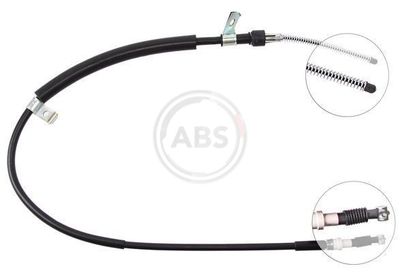 Cable Pull, parking brake A.B.S. K11478
