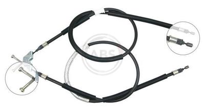 Cable Pull, parking brake A.B.S. K12036