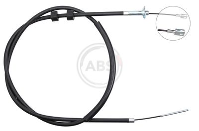 Cable Pull, parking brake A.B.S. K12050