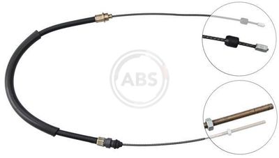 Cable Pull, parking brake A.B.S. K12217