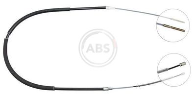 Cable Pull, parking brake A.B.S. K12546