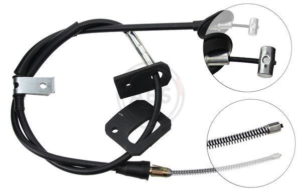 A.B.S. K12617 Cable Pull, parking brake