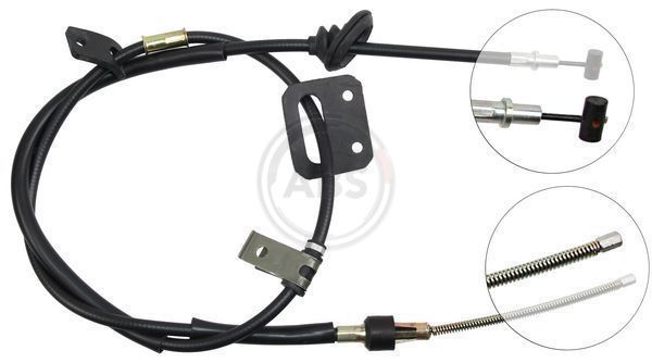 A.B.S. K12637 Cable Pull, parking brake