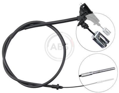 Cable Pull, parking brake A.B.S. K12761