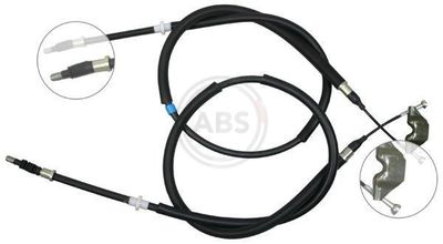 Cable Pull, parking brake A.B.S. K12795