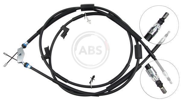 A.B.S. K12825 Cable Pull, parking brake