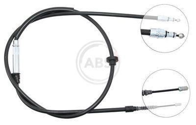 Cable Pull, parking brake A.B.S. K12876