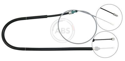 Cable Pull, parking brake A.B.S. K12976