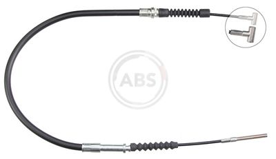 Cable Pull, parking brake A.B.S. K13131