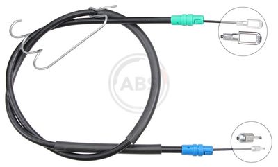 Cable Pull, parking brake A.B.S. K13853