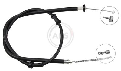 Cable Pull, parking brake A.B.S. K13891