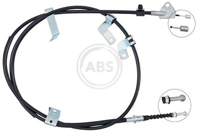Cable Pull, parking brake A.B.S. K14026