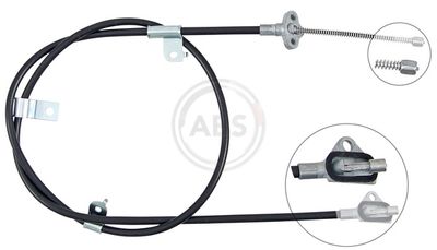 Cable Pull, parking brake A.B.S. K14099