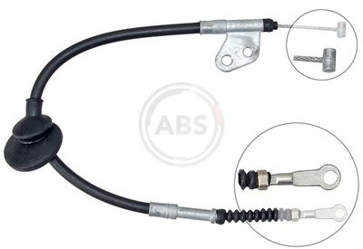 Cable Pull, parking brake A.B.S. K14200