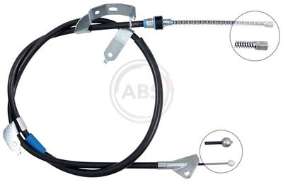 Cable Pull, parking brake A.B.S. K15010