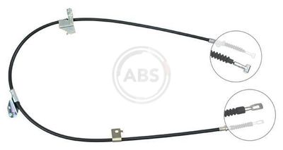 Cable Pull, parking brake A.B.S. K15248