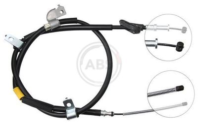 Cable Pull, parking brake A.B.S. K15377