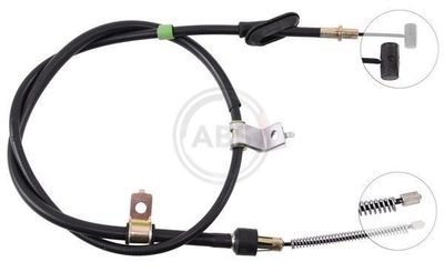 Cable Pull, parking brake A.B.S. K15898