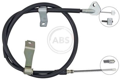 Cable Pull, parking brake A.B.S. K16015