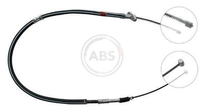Cable Pull, parking brake A.B.S. K16288