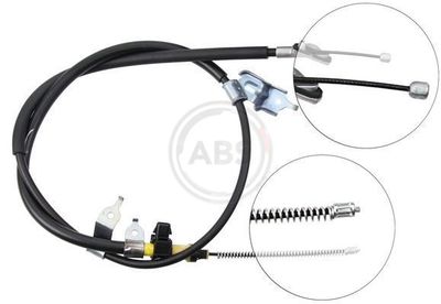 Cable Pull, parking brake A.B.S. K16528