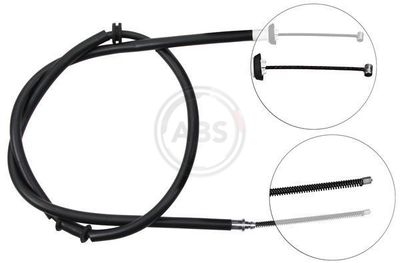 Cable Pull, parking brake A.B.S. K16838