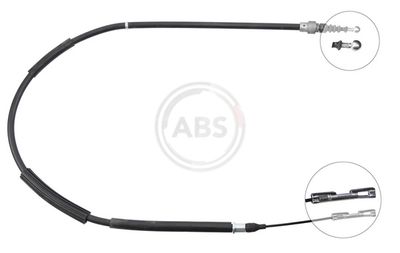 Cable Pull, parking brake A.B.S. K17027