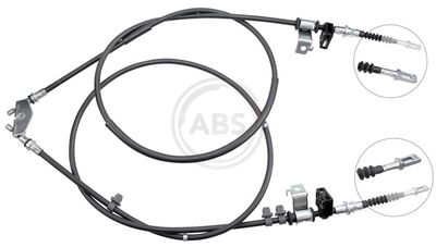 Cable Pull, parking brake A.B.S. K17250