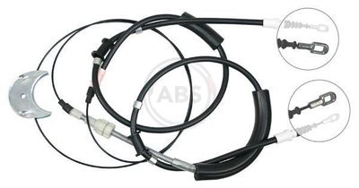 Cable Pull, parking brake A.B.S. K17565