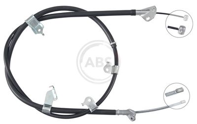 Cable Pull, parking brake A.B.S. K17632