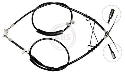 Cable Pull, parking brake A.B.S. K17695