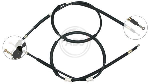 A.B.S. K17805 Cable Pull, parking brake