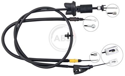 Cable Pull, parking brake A.B.S. K18041